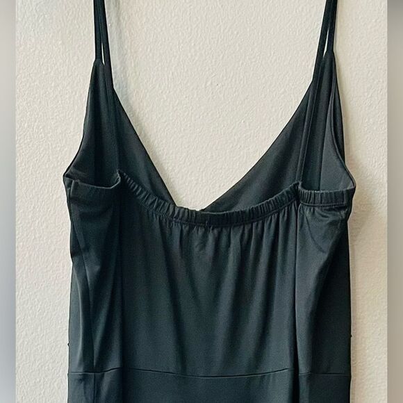 RED DOT BOUTIQUE 858 -Sheer Mesh Embroidery Chiffon Hi Low Maxi Dress Si… - Picture 6 of 10